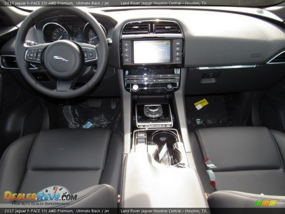 2017 Jaguar F-PACE 35t AWD Premium Ultimate Black / Jet Photo #4