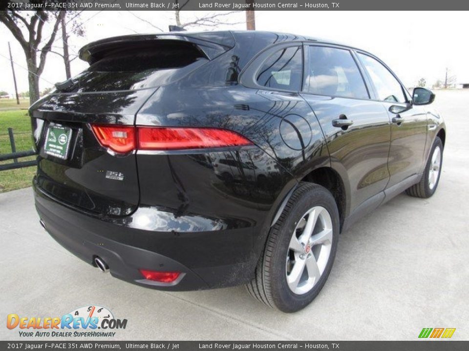 2017 Jaguar F-PACE 35t AWD Premium Ultimate Black / Jet Photo #7