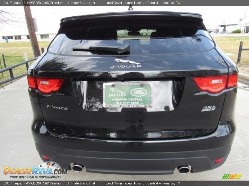 2017 Jaguar F-PACE 35t AWD Premium Ultimate Black / Jet Photo #8