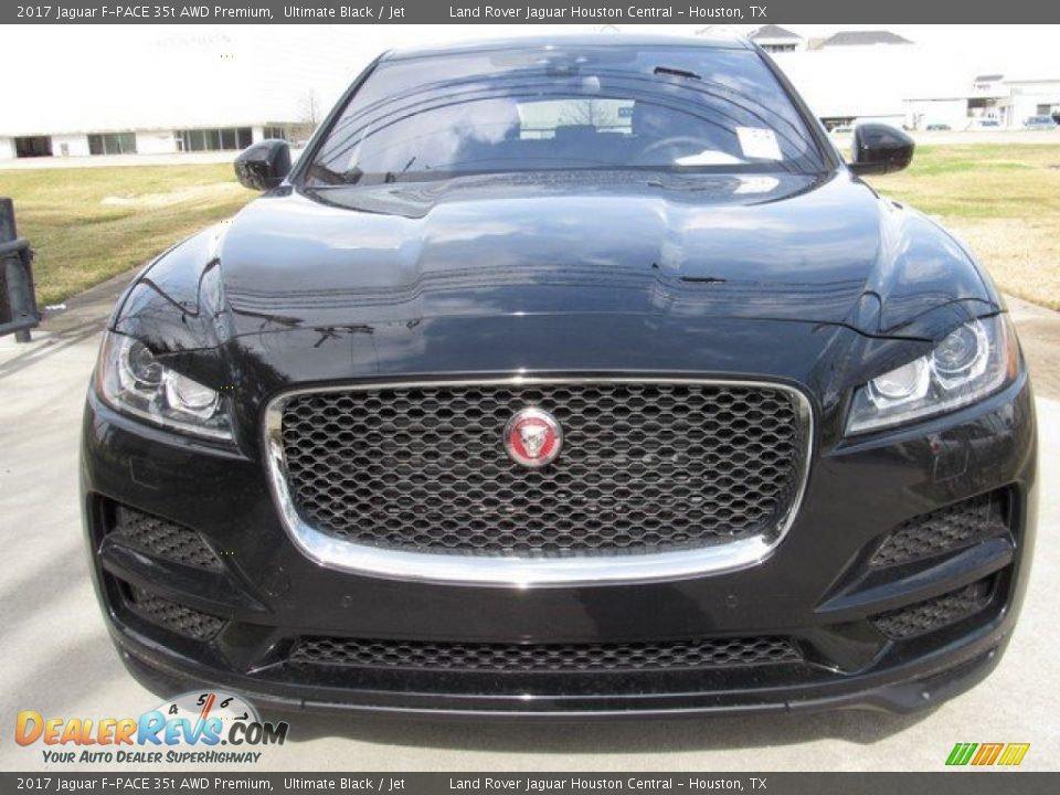 2017 Jaguar F-PACE 35t AWD Premium Ultimate Black / Jet Photo #9
