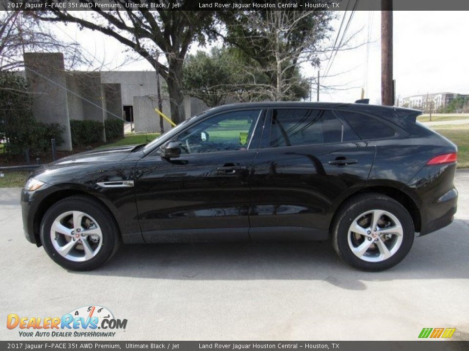 2017 Jaguar F-PACE 35t AWD Premium Ultimate Black / Jet Photo #11