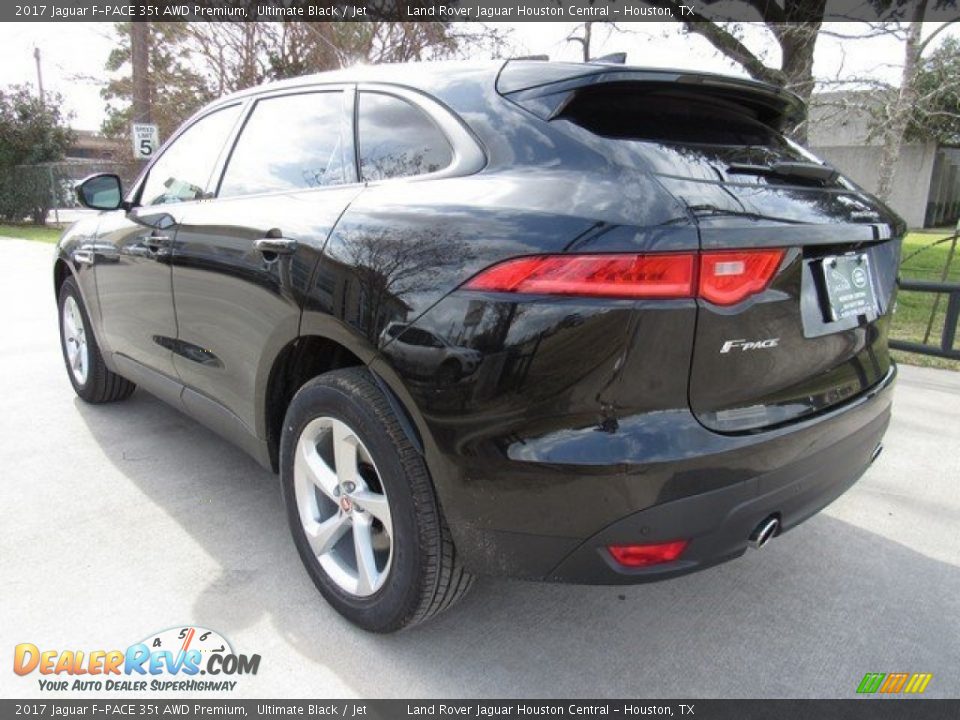 2017 Jaguar F-PACE 35t AWD Premium Ultimate Black / Jet Photo #12
