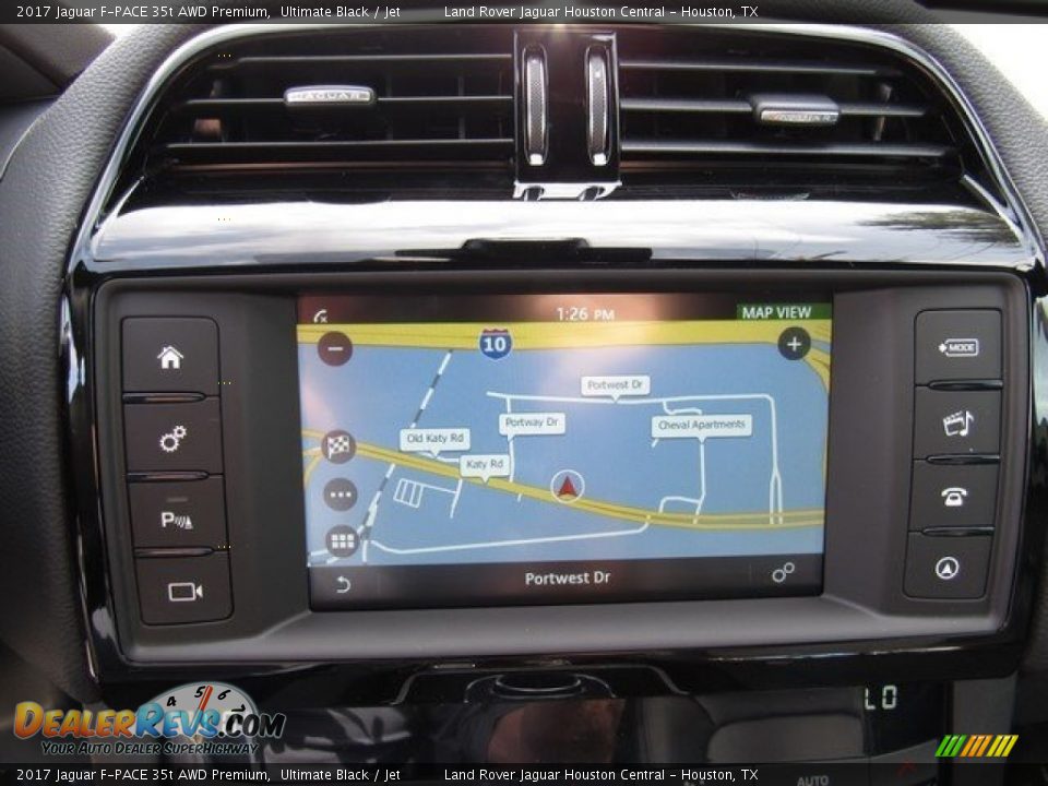 Navigation of 2017 Jaguar F-PACE 35t AWD Premium Photo #20