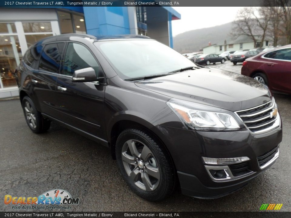 2017 Chevrolet Traverse LT AWD Tungsten Metallic / Ebony Photo #1