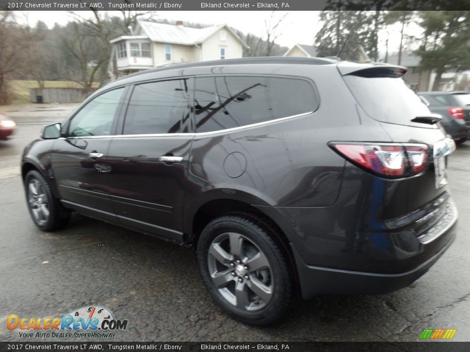 2017 Chevrolet Traverse LT AWD Tungsten Metallic / Ebony Photo #6