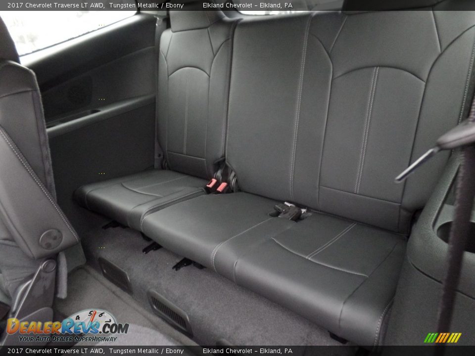 2017 Chevrolet Traverse LT AWD Tungsten Metallic / Ebony Photo #12
