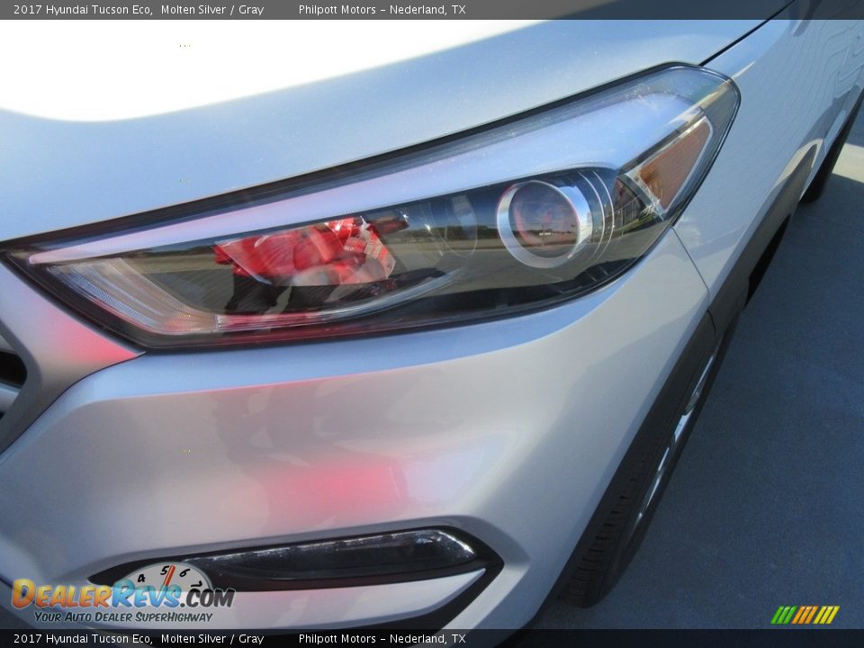 2017 Hyundai Tucson Eco Molten Silver / Gray Photo #9