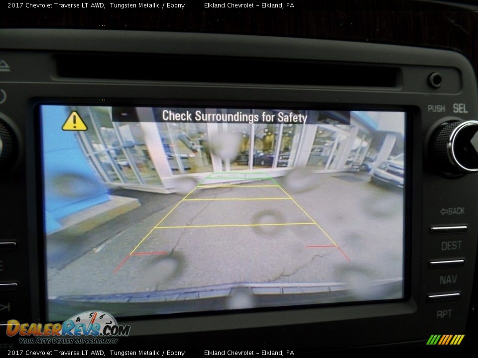 2017 Chevrolet Traverse LT AWD Tungsten Metallic / Ebony Photo #30