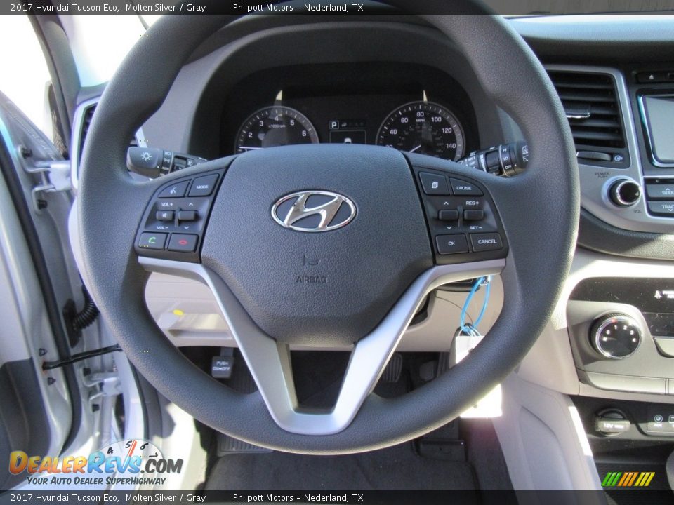 2017 Hyundai Tucson Eco Steering Wheel Photo #28