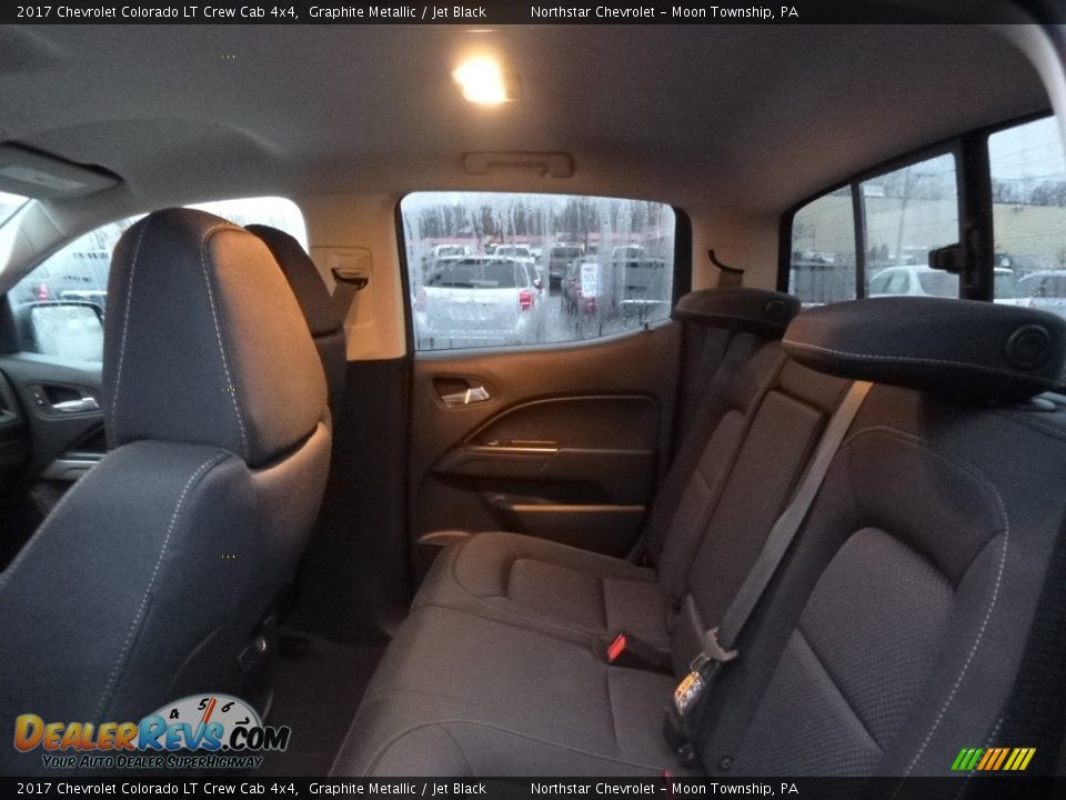 2017 Chevrolet Colorado LT Crew Cab 4x4 Graphite Metallic / Jet Black Photo #11