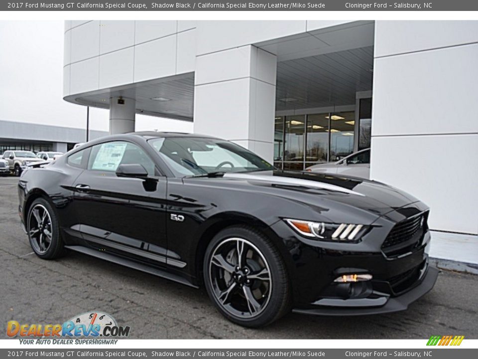 Front 3/4 View of 2017 Ford Mustang GT California Speical Coupe Photo #1