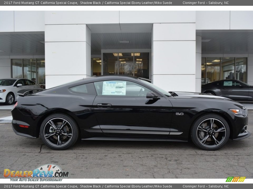 Shadow Black 2017 Ford Mustang GT California Speical Coupe Photo #2