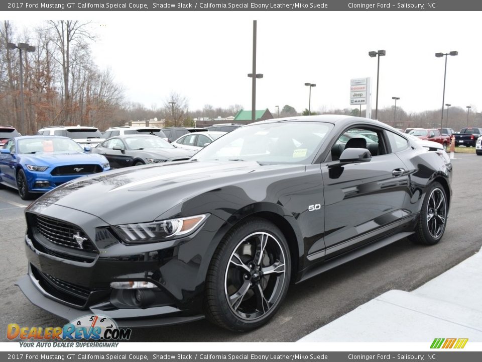 Shadow Black 2017 Ford Mustang GT California Speical Coupe Photo #3