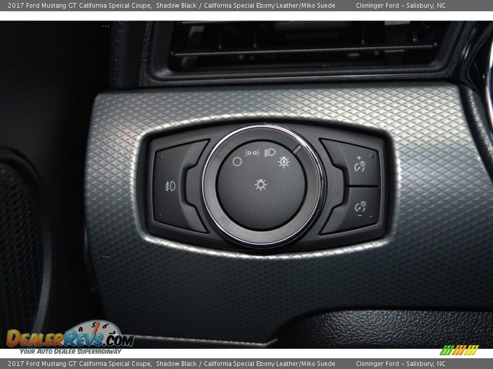 Controls of 2017 Ford Mustang GT California Speical Coupe Photo #18
