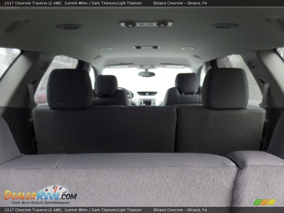 2017 Chevrolet Traverse LS AWD Summit White / Dark Titanium/Light Titanium Photo #13