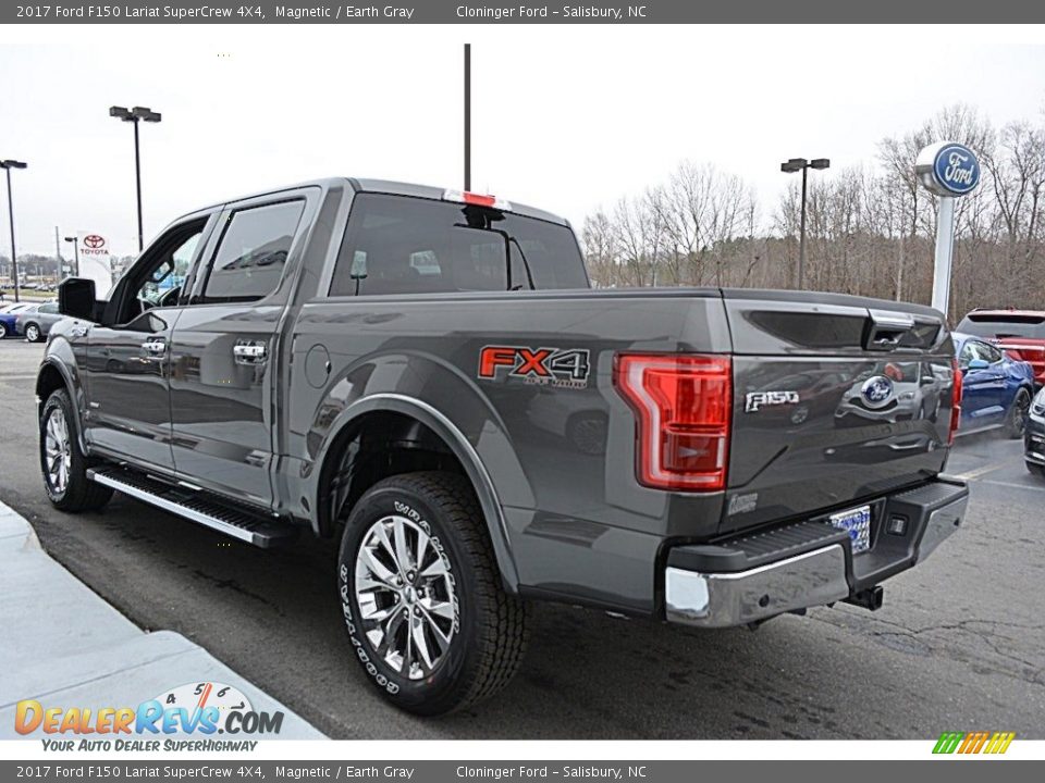 2017 Ford F150 Lariat SuperCrew 4X4 Magnetic / Earth Gray Photo #31