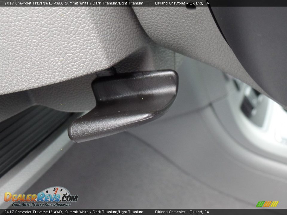 2017 Chevrolet Traverse LS AWD Summit White / Dark Titanium/Light Titanium Photo #27