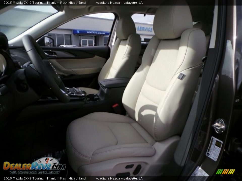 Front Seat of 2016 Mazda CX-9 Touring Photo #5