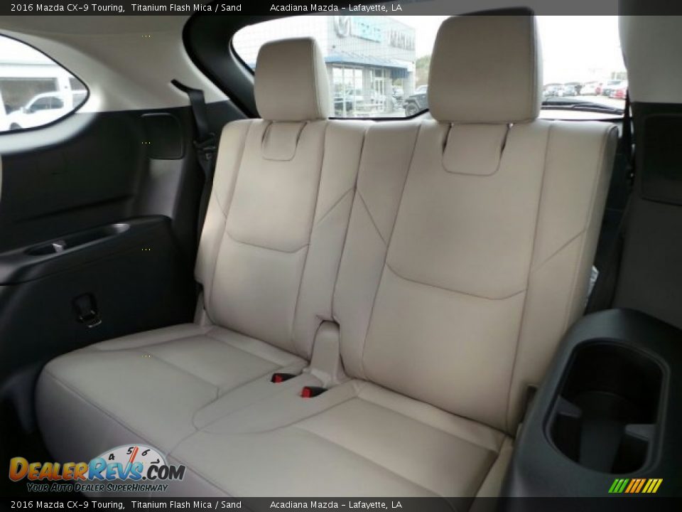 Rear Seat of 2016 Mazda CX-9 Touring Photo #14