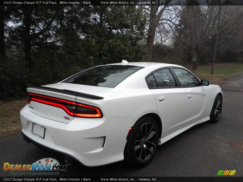 2017 Dodge Charger R/T Scat Pack White Knuckle / Black Photo #6