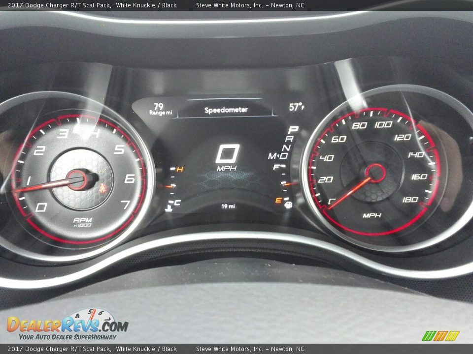2017 Dodge Charger R/T Scat Pack Gauges Photo #15