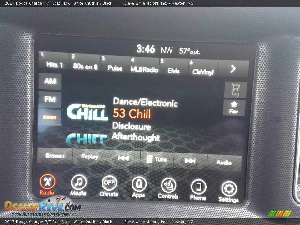 2017 Dodge Charger R/T Scat Pack White Knuckle / Black Photo #18