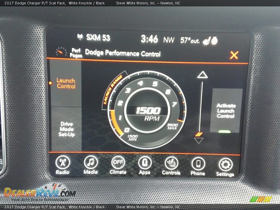 2017 Dodge Charger R/T Scat Pack White Knuckle / Black Photo #21