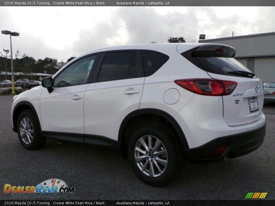 2016 Mazda CX-5 Touring Crystal White Pearl Mica / Black Photo #2
