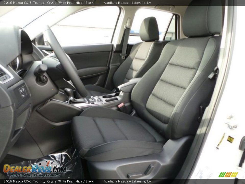 2016 Mazda CX-5 Touring Crystal White Pearl Mica / Black Photo #5