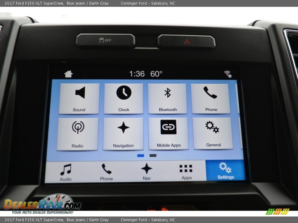 Controls of 2017 Ford F150 XLT SuperCrew Photo #11