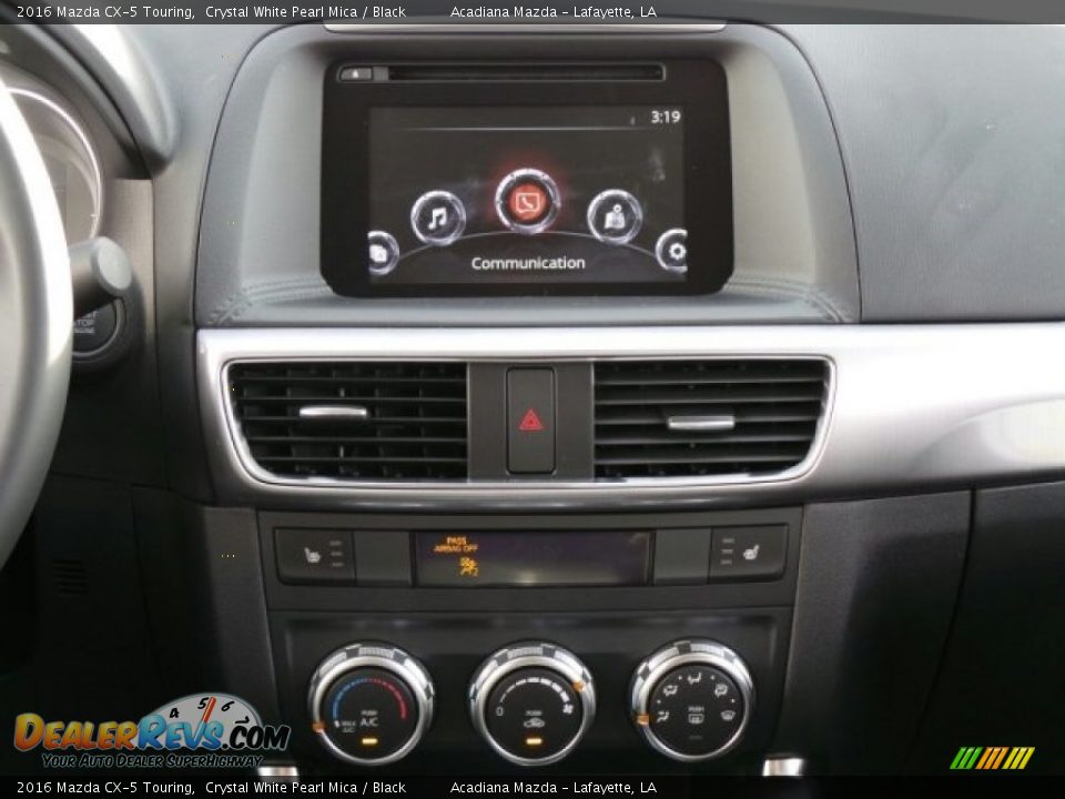 2016 Mazda CX-5 Touring Crystal White Pearl Mica / Black Photo #7