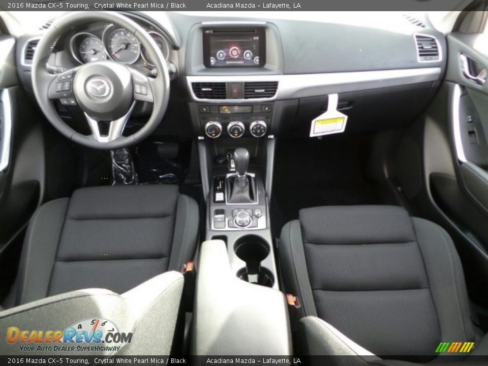 2016 Mazda CX-5 Touring Crystal White Pearl Mica / Black Photo #9