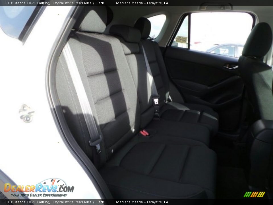 2016 Mazda CX-5 Touring Crystal White Pearl Mica / Black Photo #11
