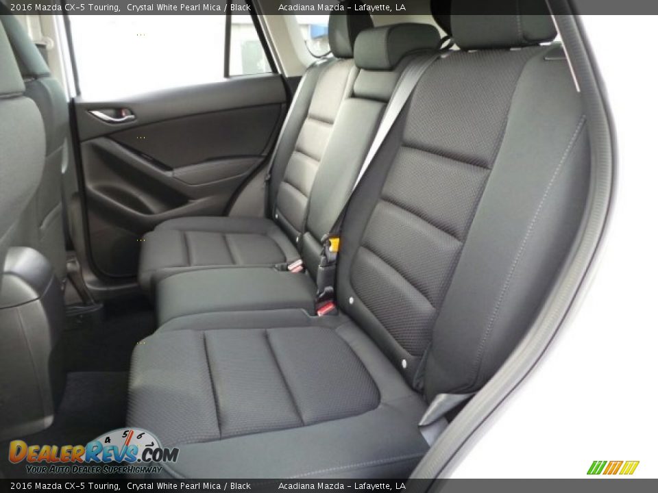 2016 Mazda CX-5 Touring Crystal White Pearl Mica / Black Photo #12