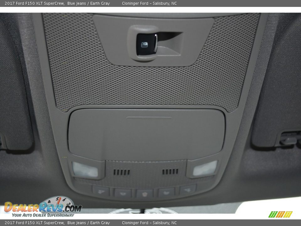 2017 Ford F150 XLT SuperCrew Blue Jeans / Earth Gray Photo #19