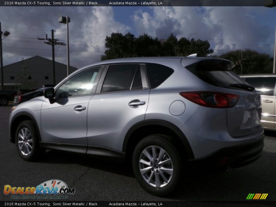 2016 Mazda CX-5 Touring Sonic Silver Metallic / Black Photo #2
