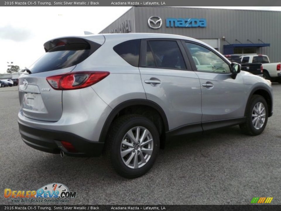 2016 Mazda CX-5 Touring Sonic Silver Metallic / Black Photo #3