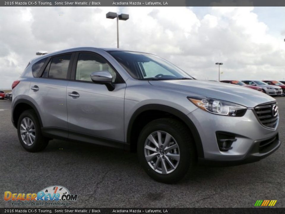 2016 Mazda CX-5 Touring Sonic Silver Metallic / Black Photo #4