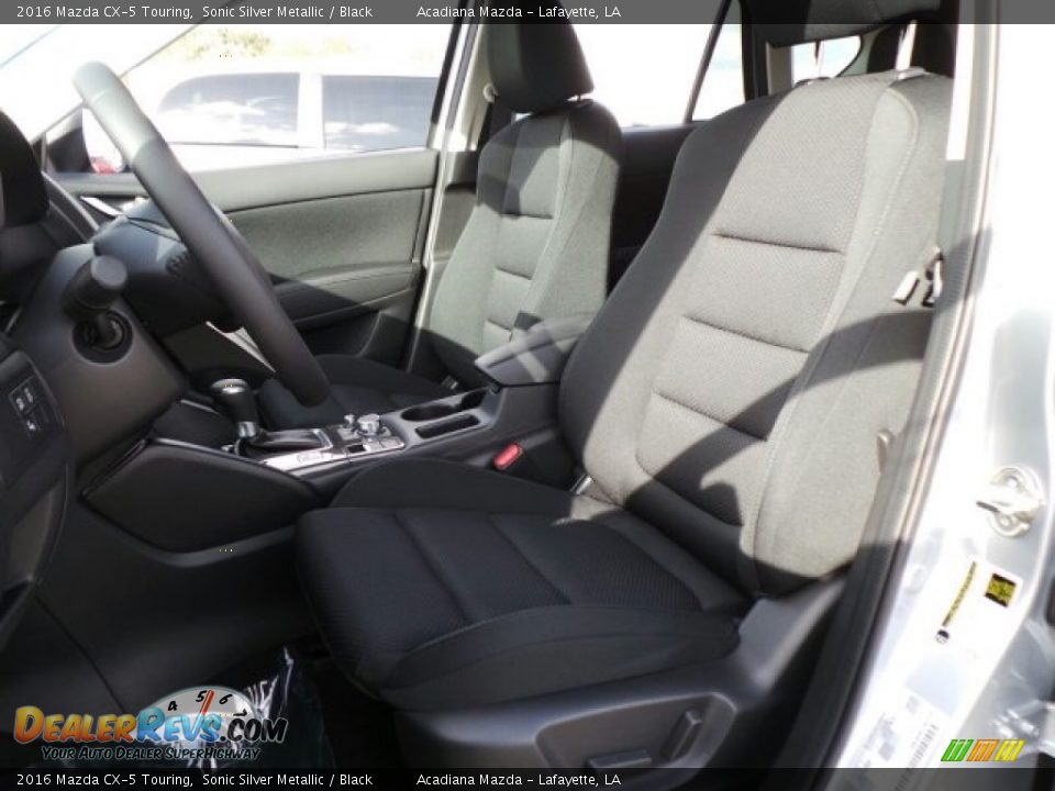 2016 Mazda CX-5 Touring Sonic Silver Metallic / Black Photo #5