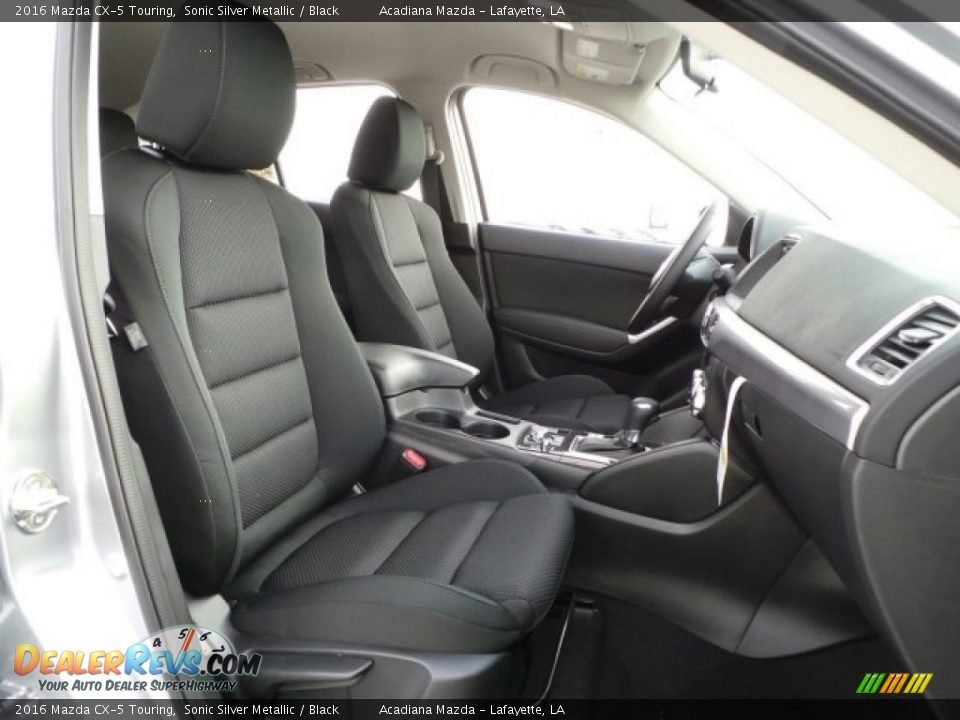 2016 Mazda CX-5 Touring Sonic Silver Metallic / Black Photo #10