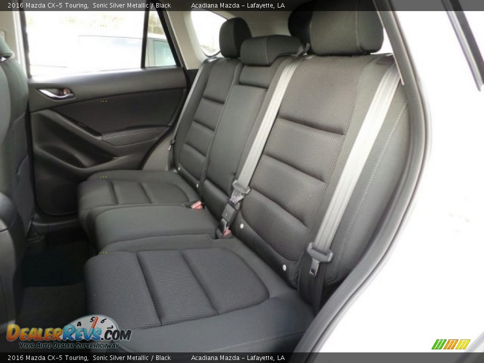 2016 Mazda CX-5 Touring Sonic Silver Metallic / Black Photo #12