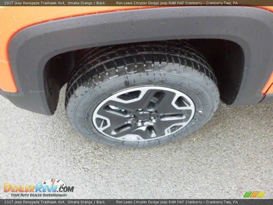 2017 Jeep Renegade Trailhawk 4x4 Omaha Orange / Black Photo #2