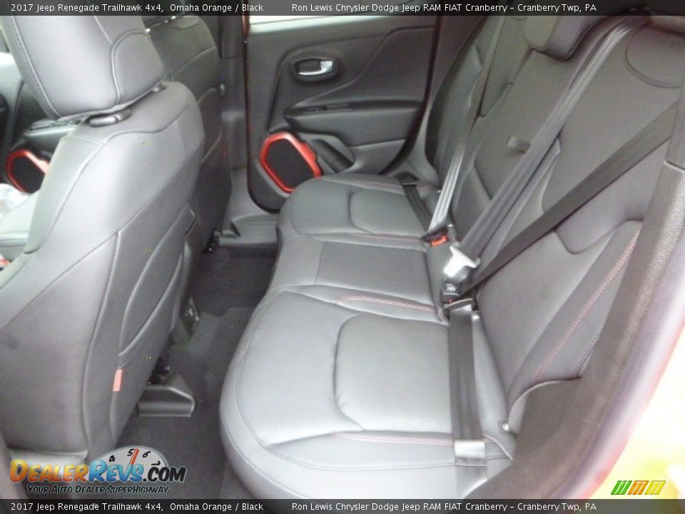 2017 Jeep Renegade Trailhawk 4x4 Omaha Orange / Black Photo #4