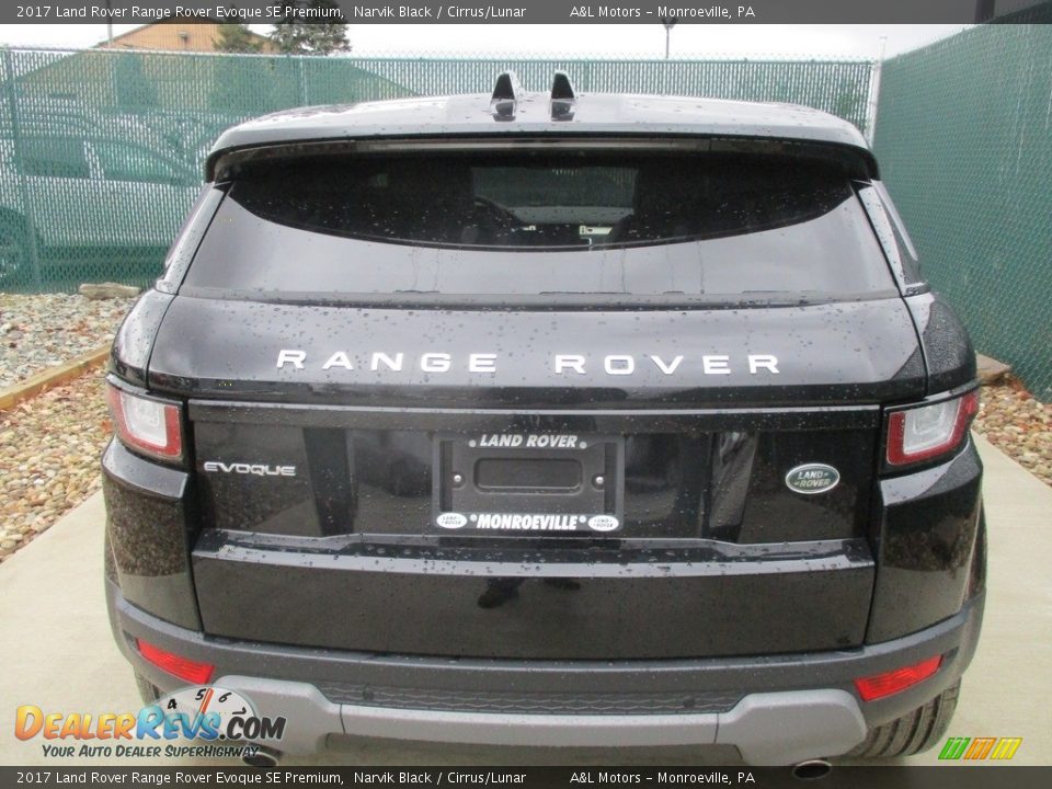 2017 Land Rover Range Rover Evoque SE Premium Narvik Black / Cirrus/Lunar Photo #9