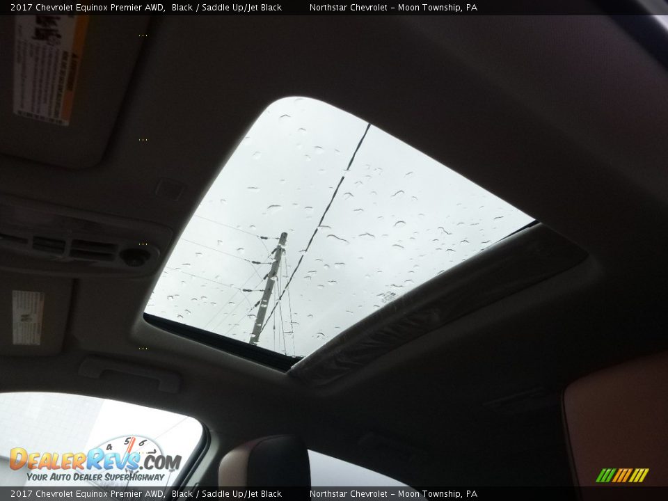 2017 Chevrolet Equinox Premier AWD Black / Saddle Up/Jet Black Photo #15