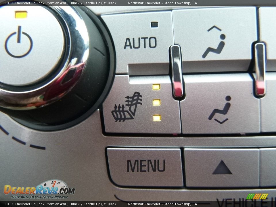 2017 Chevrolet Equinox Premier AWD Black / Saddle Up/Jet Black Photo #17