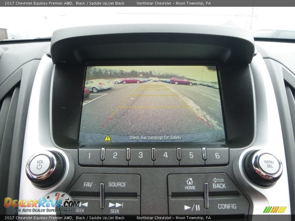 2017 Chevrolet Equinox Premier AWD Black / Saddle Up/Jet Black Photo #19