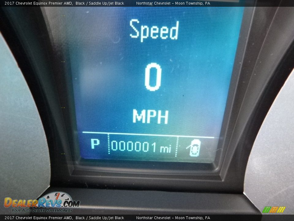 2017 Chevrolet Equinox Premier AWD Black / Saddle Up/Jet Black Photo #20