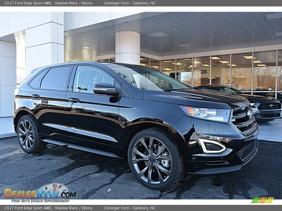 Front 3/4 View of 2017 Ford Edge Sport AWD Photo #1
