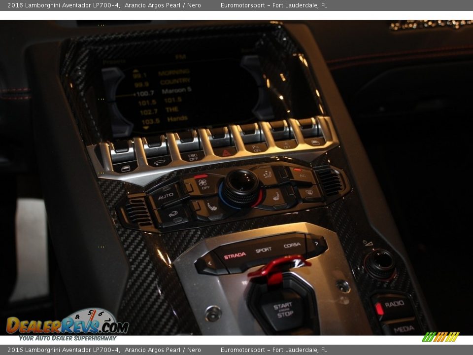 Controls of 2016 Lamborghini Aventador LP700-4 Photo #13